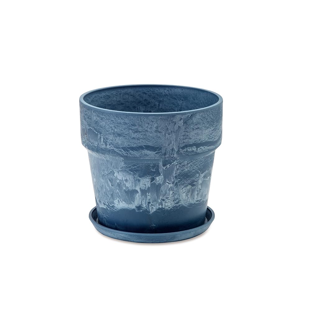 Posh Living Urban Plants Pot, Blueberry, φ6.5 x H6.1 inches (16.5 x 15.5 mm), 81115