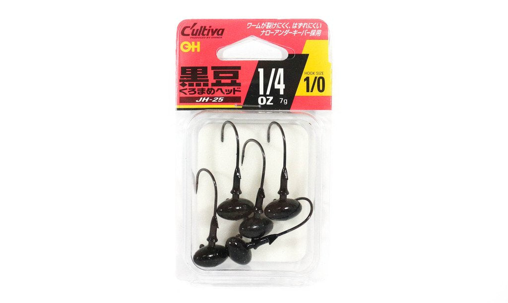 Owner JH-25 Black Bean Head 1/4 11571
