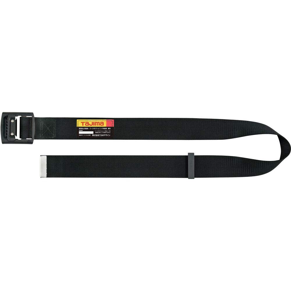 Tajima Safety Belt Torso Belt, Black Aluminum