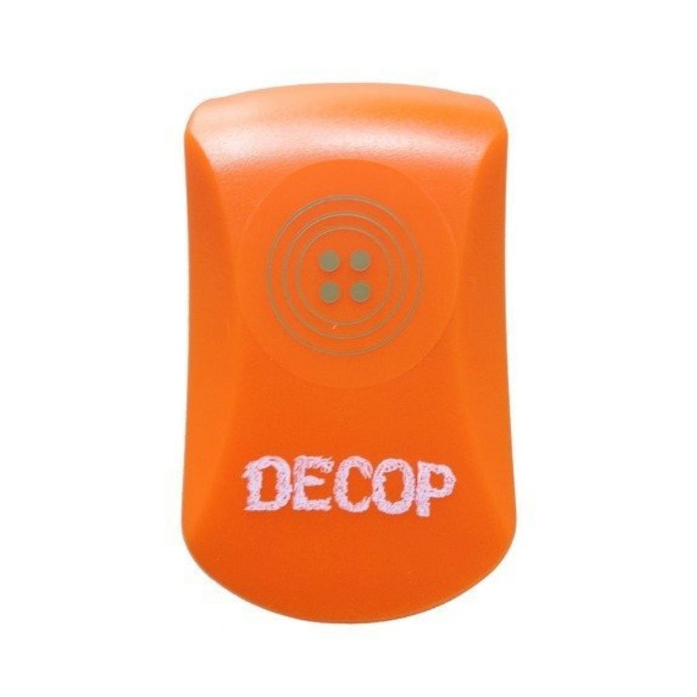 PI Original DECOP Embossed Punch Button 19mm