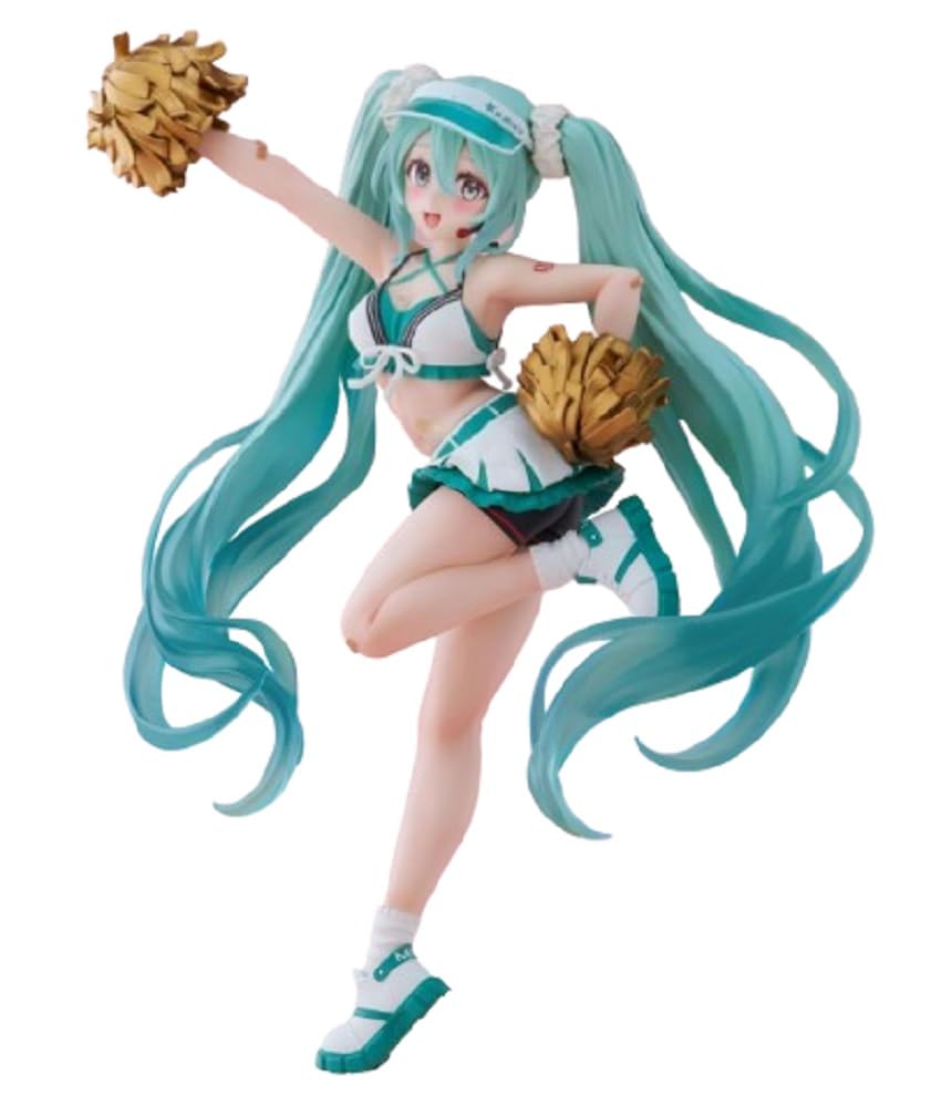 Taito Hatsune Miku Fashion Figure Uniform Hatsune Miku Statuette PVC Statue Fashion Uniform Ver. 18 cm, Black