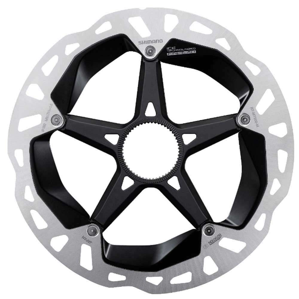Shimano RT-MT900 Disc Rotor, 6.3 inches (160 mm), Center Lock, Narrow Type, Attached, Locking Ring, External Serration Type