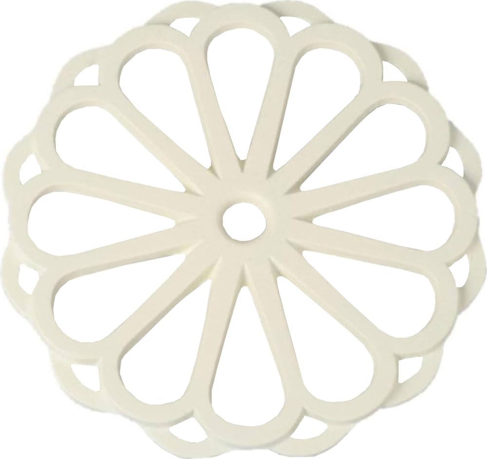 Iwachu 53127 Kamashiki, Ring Chrysanthemum, Small, Hemp, φ6.9 inches (17.5 cm), Nambu Ironware