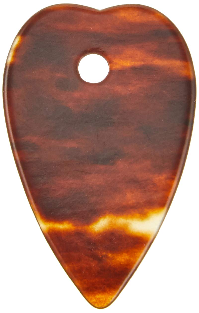 HOSCO PK-T-M10 Tortoise Shell Guitar Pick for Mandolin, 0.04 inch (1 mm) Thickness