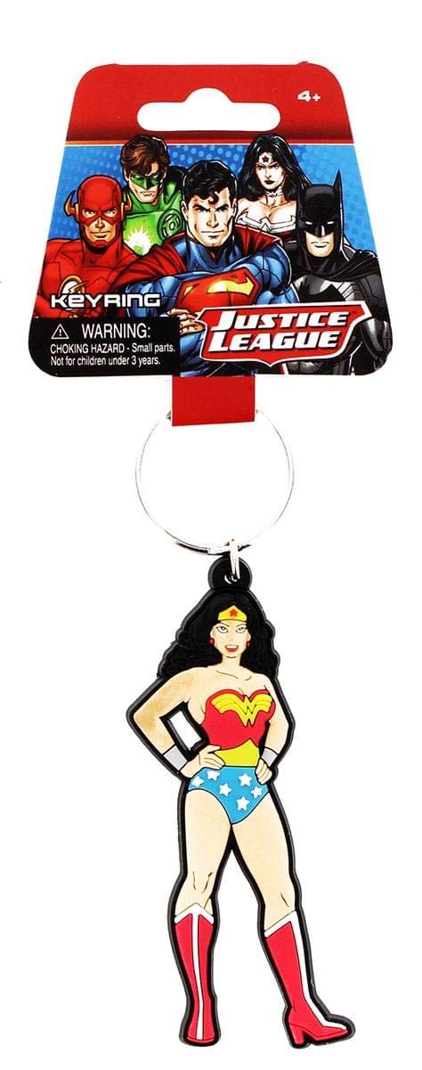 DC Comics Soft Touch PVC Figural Key Ring: Wonder Woman
