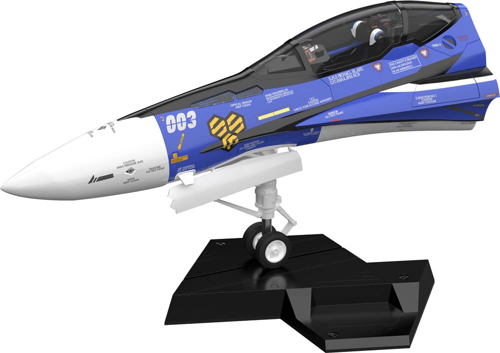 Good Smile Macross F: VF-25G Minimum Factory MF-61 Fighter Nose Collection 1:20 Scale Model Kit,Blue