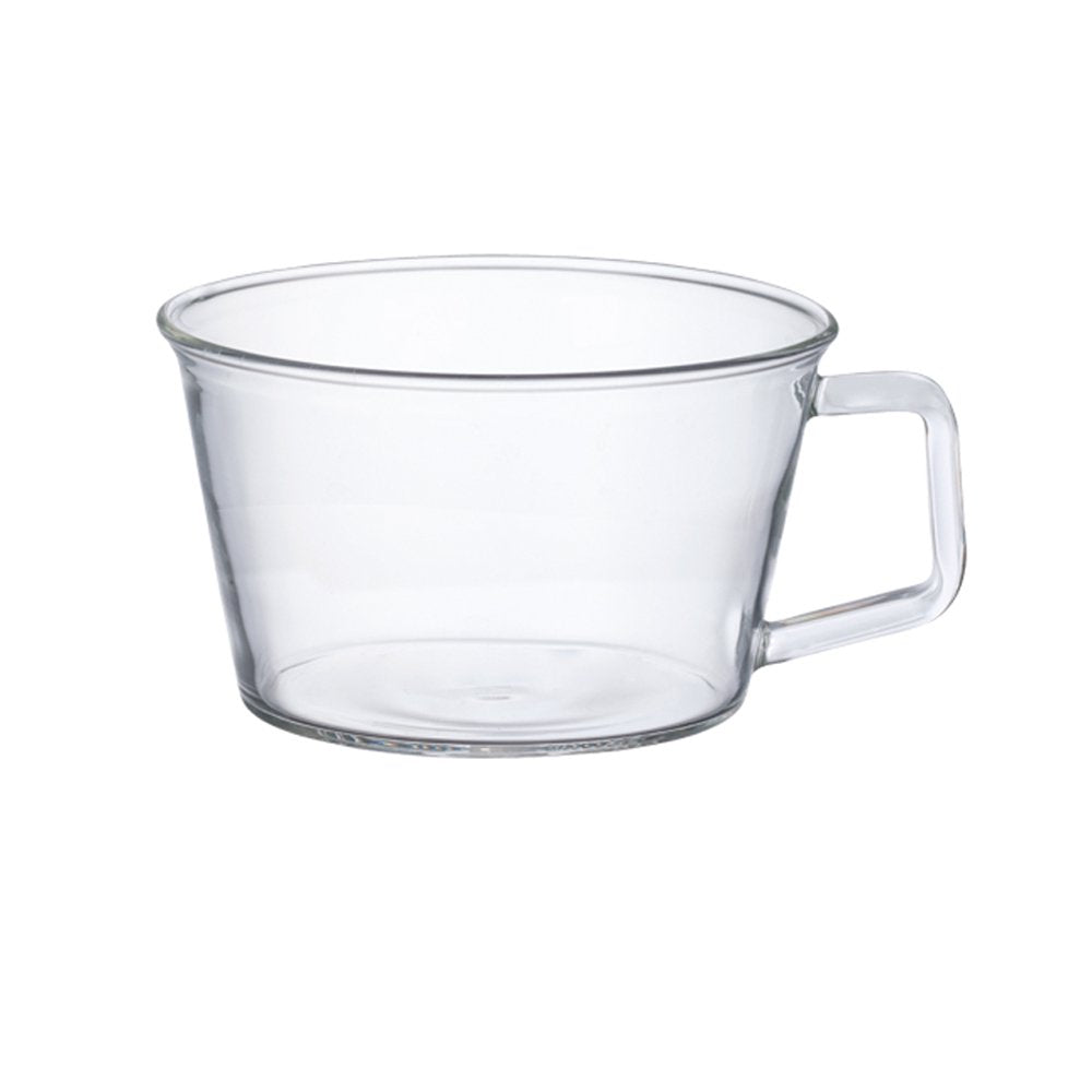 KINTO CAST 8438 Soup Cup, 14.2 fl oz (420 ml), Heat-resistant Glass, Microwave and Dishwasher Safe