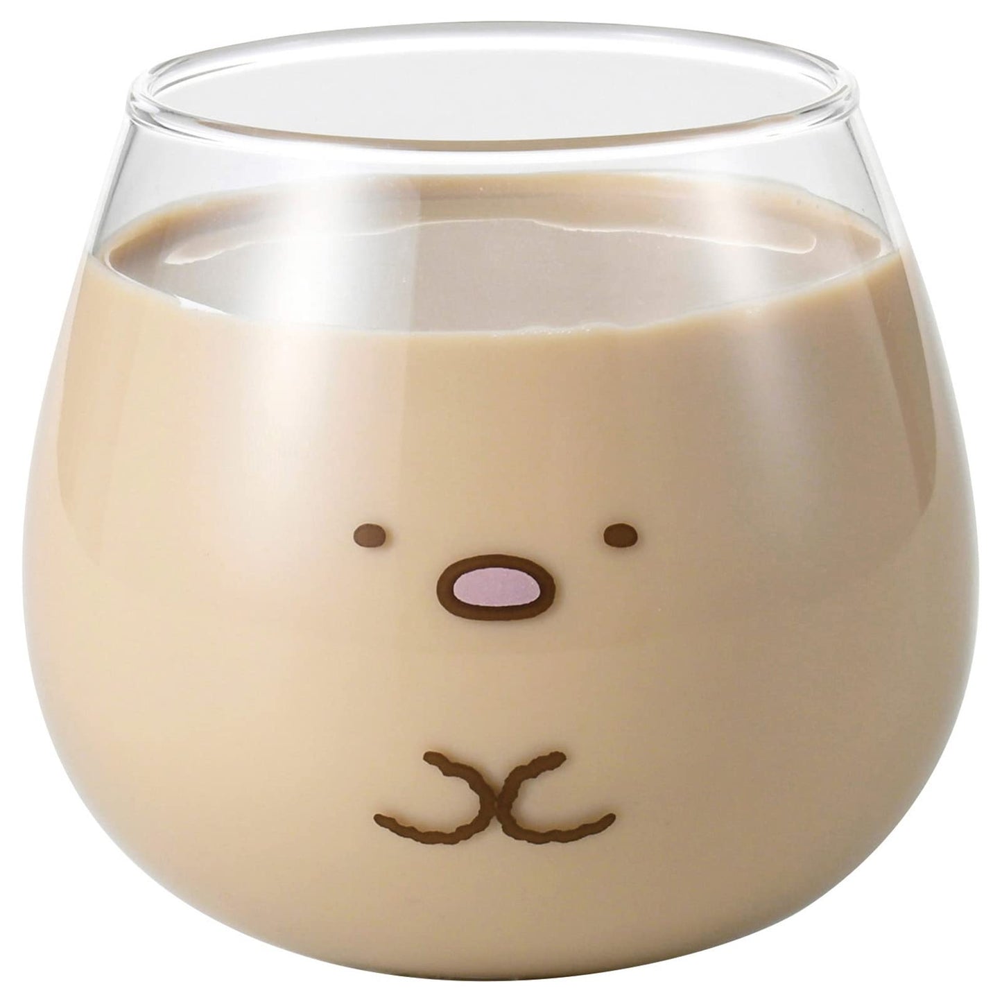Kaneshotouki 363103 Sumikko Gurashi Tonkatsu Yurayura Tumbler Glass, 11.4 fl oz (320 ml), Made in Japan