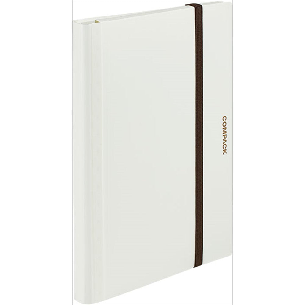 King Jim Clear File A4 Two-fold Compaq White 5894H White