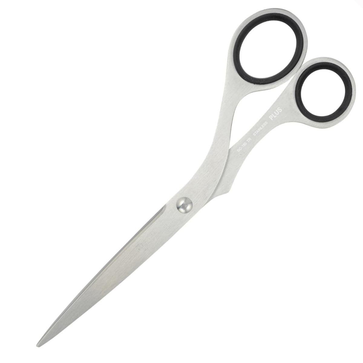 Plus Scissors SC-185TR 34-926 Twisted Ring Stainless Steel Shears Extra Black