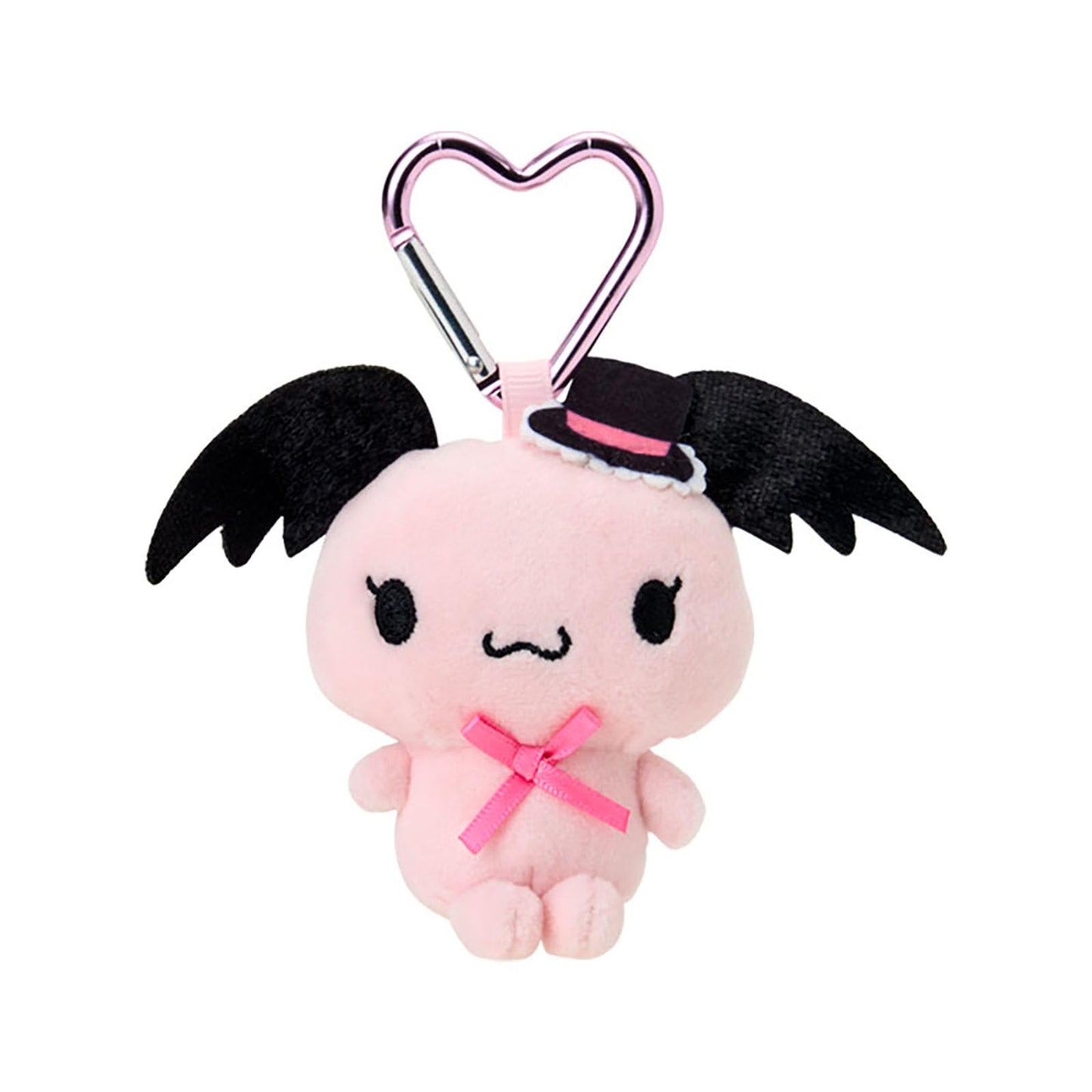 Sanrio 175617 Mini Mascot Holder (Character Grand Prize 3rd Edition), Luro Romanic (Cherry), Polyester Steel