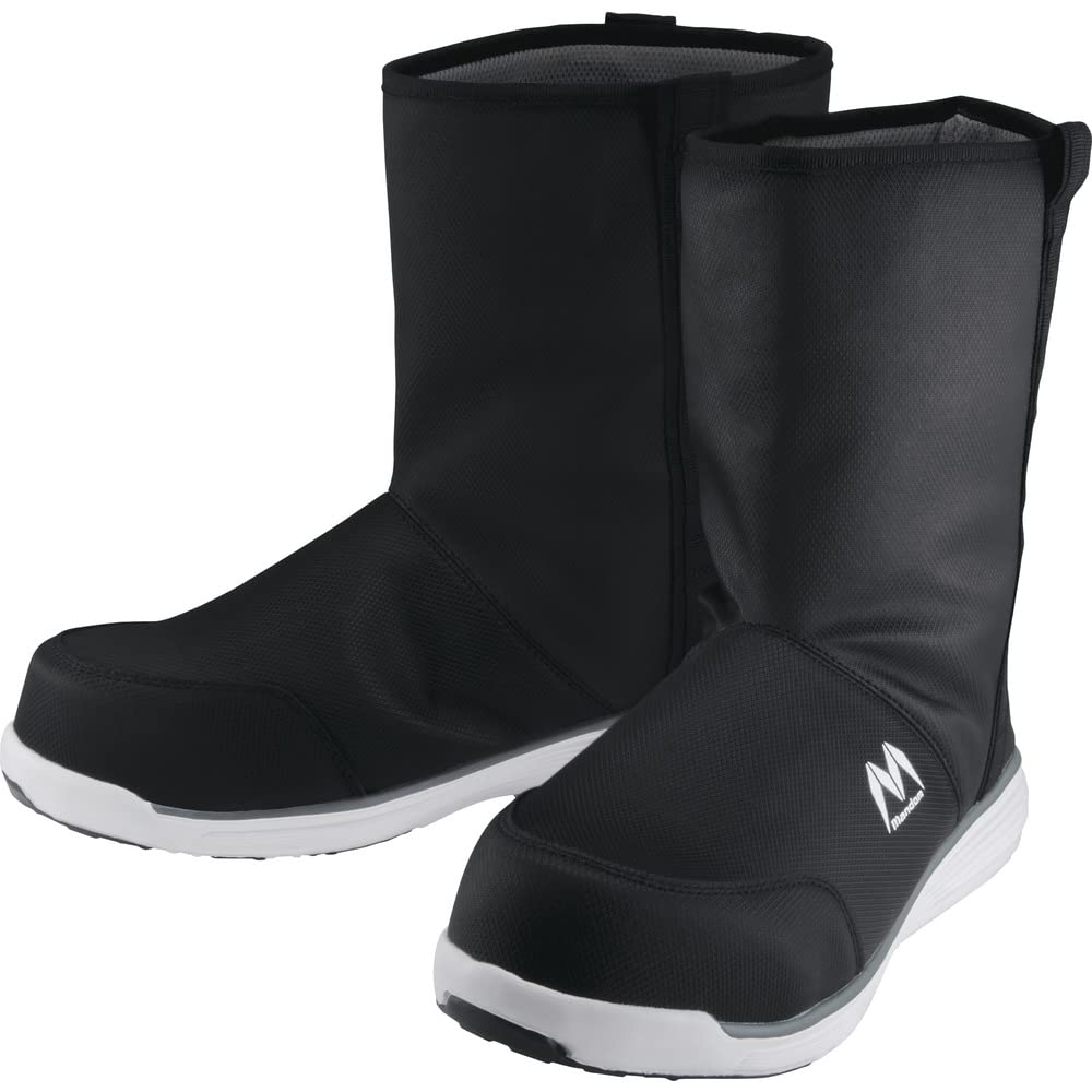Lightweight Mandom High Top Safety Shoes (27 cm) Black