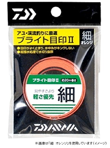 Daiwa Uki for Mountain Streams, B Mejirushi 2, White