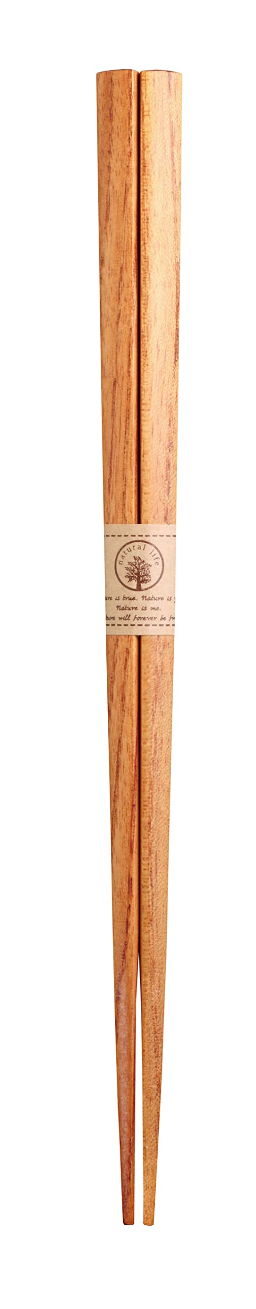 Yamako 887156 Chopsticks, Natural Wood, Triangle, Made in Japan