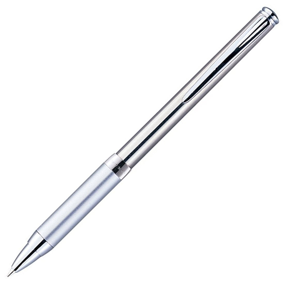 シャチハタ Shachihata TKB-AS1 Oil-Based Ballpoint Pen, S-10, Silver