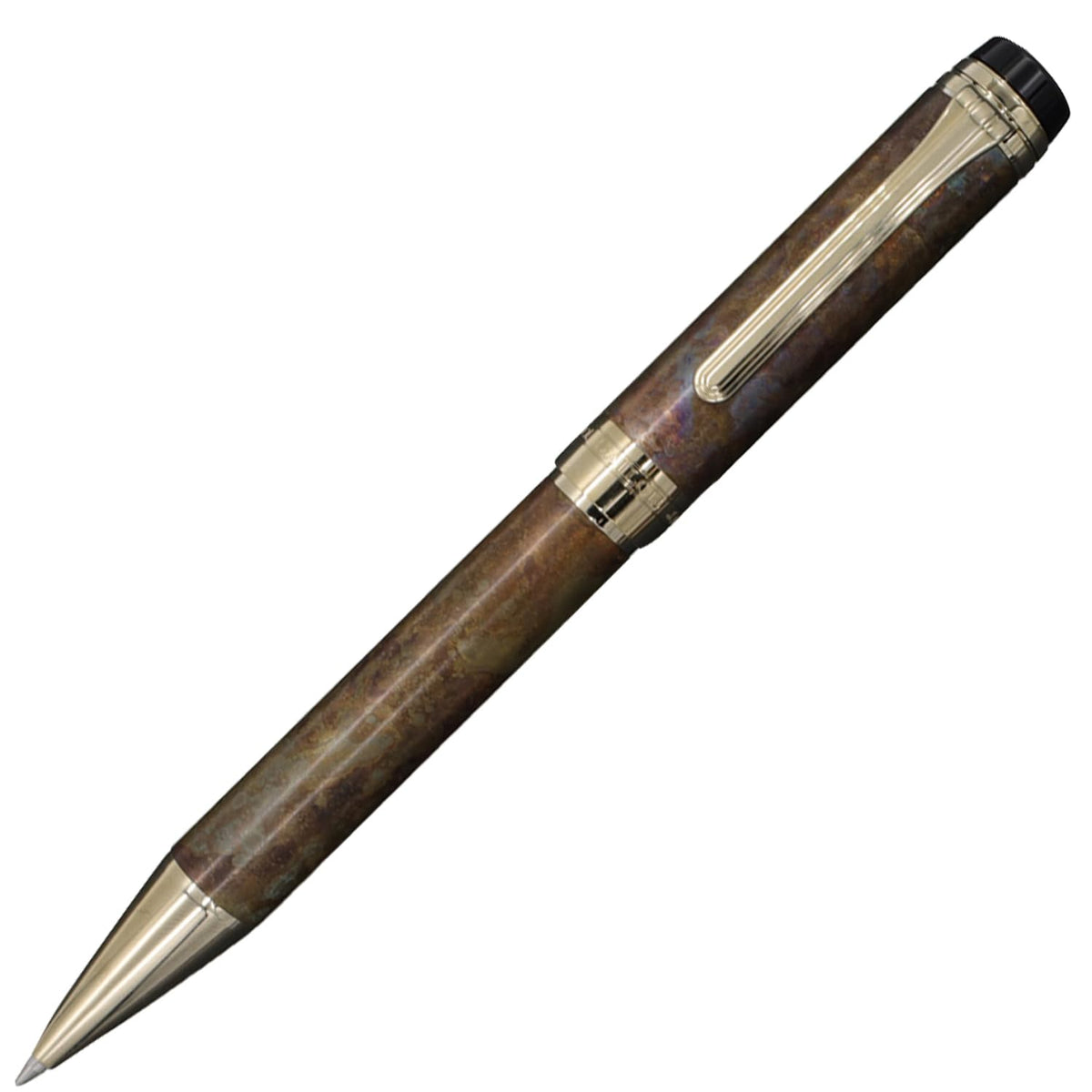 Sailor Fountain Pen, Oil Based Ballpoint Pen, CYLINT, Patina, Brown Patina, 0.7mm, 15-3502-280