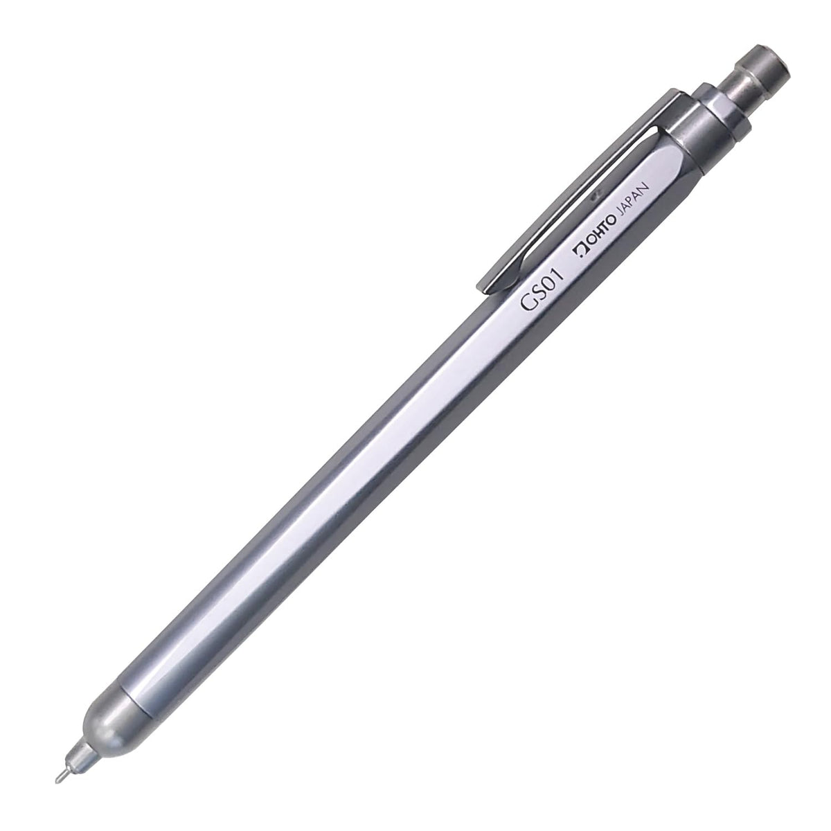 Auto Roller Gel Ballpoint Pen GS01 Silver GS01-G5-SV