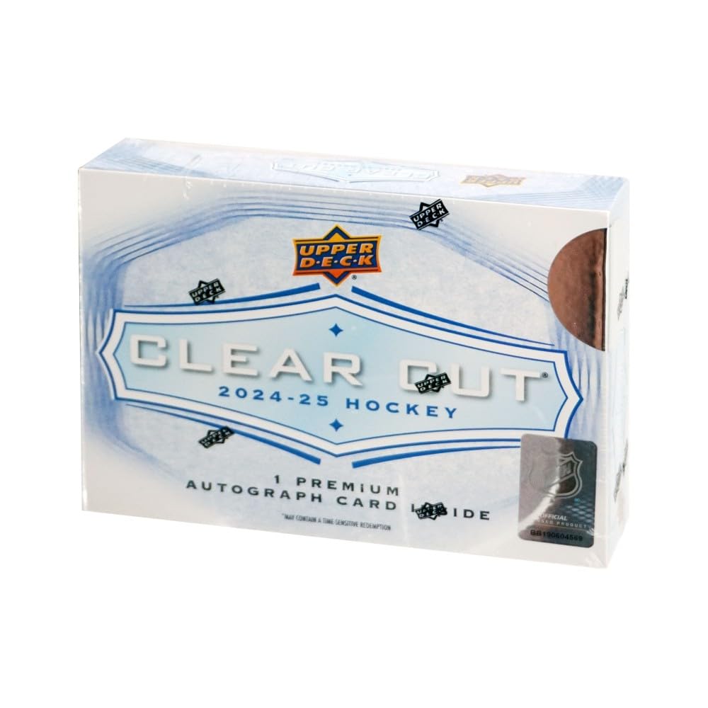 2024-25 Upper Deck Clear Cut Hockey Hobby Box