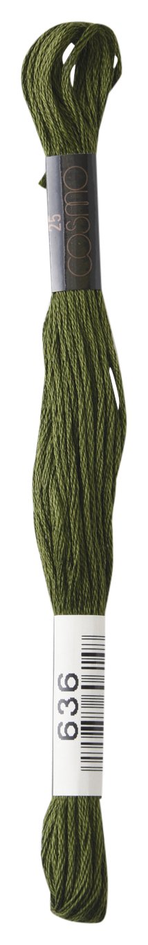LECIEN Cosmo 25th Embroidery Yarn Box 25-6 100% Cotton