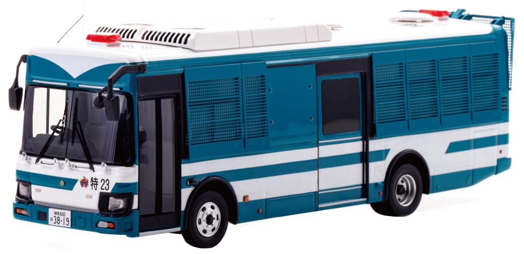 ヒコセブン(Hiko seven) RAI'S HL432302 1/43 Isuzu Ergamio 2023 Metropolitan Police Department Ghost Large Personnel Transport Vehicle (Special 23) Finished Product Limited