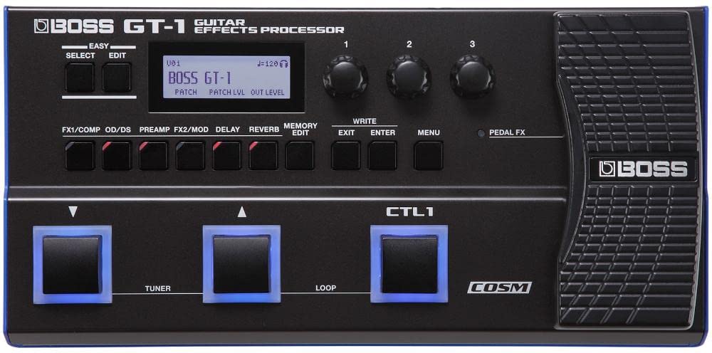 BOSS GT-1 Compact Guitar Effects Processor