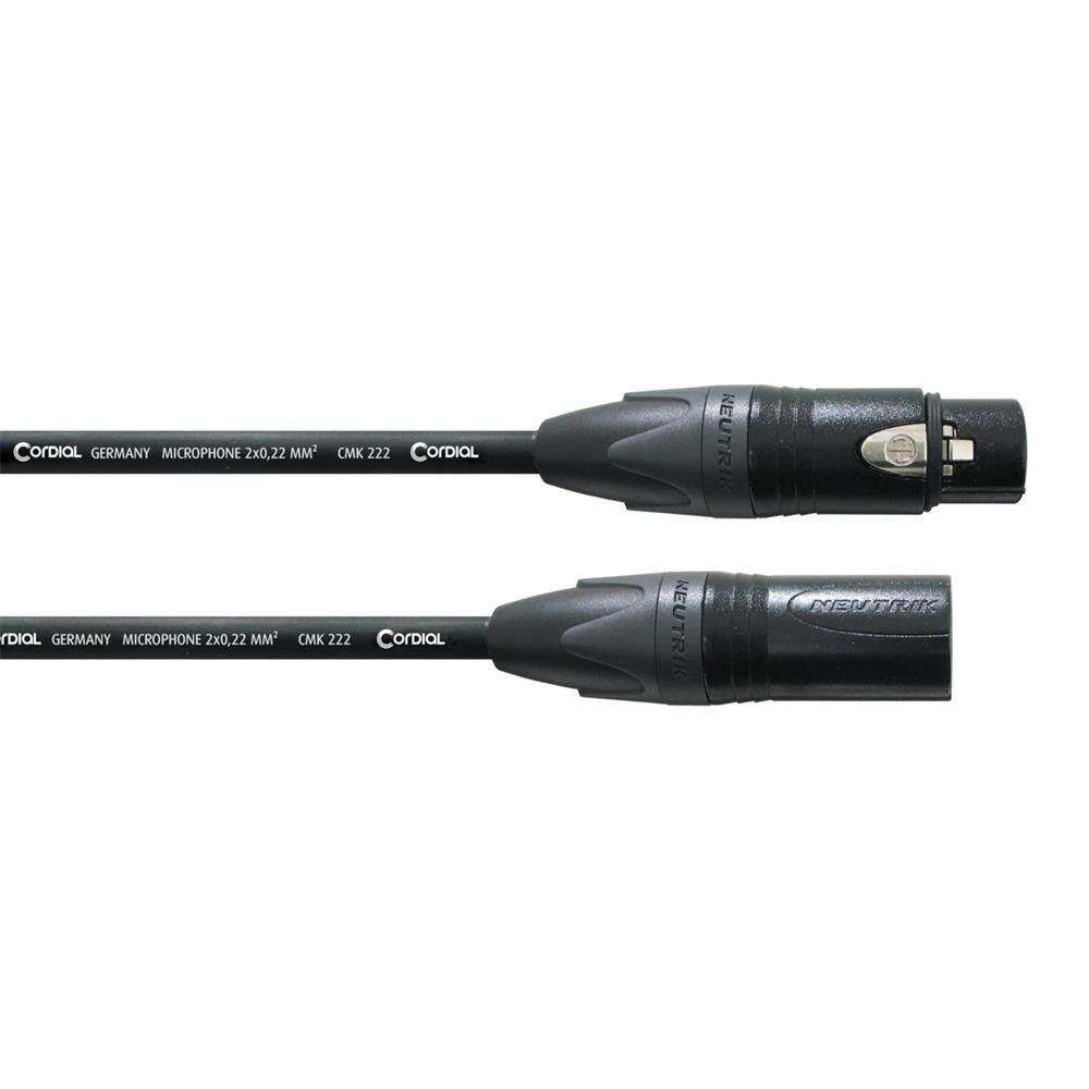 Cordial Cables XLR Microphone Cable 2.5 m Microphone Cables Select Symmetrical Standard