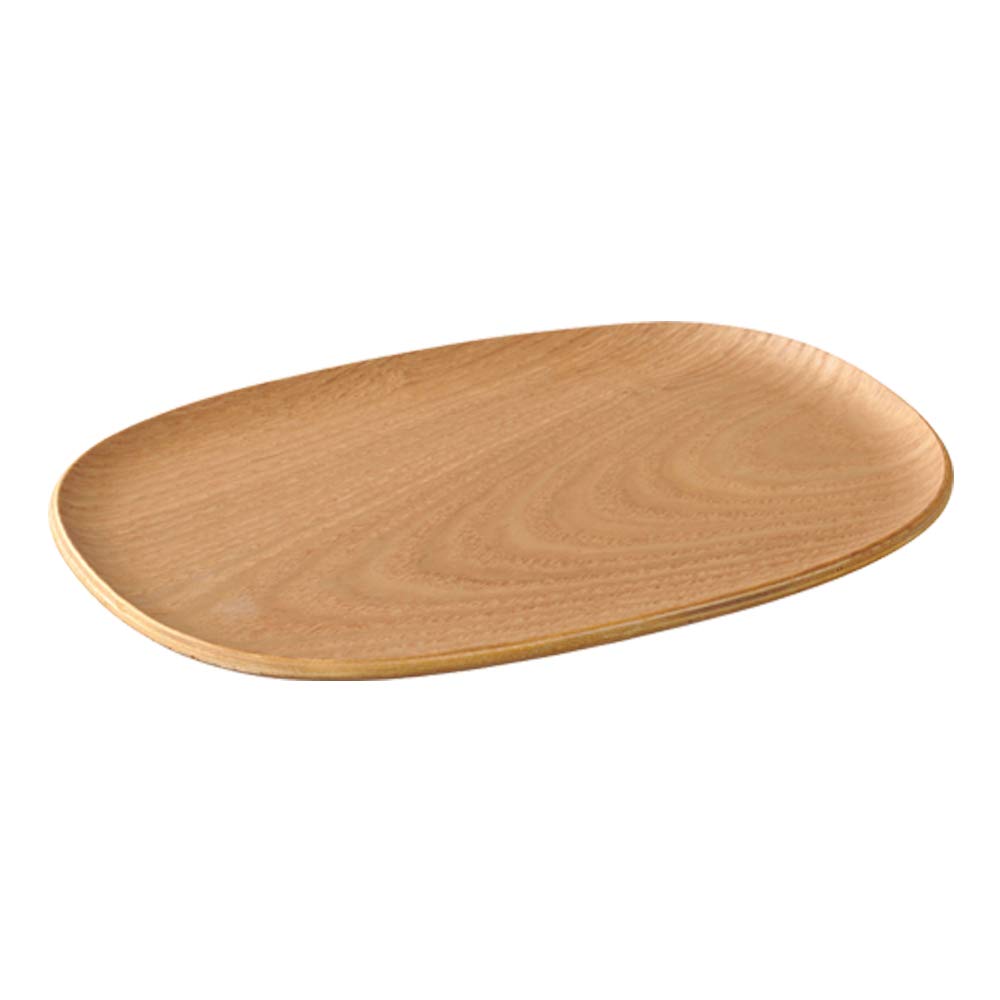 KINTO 21730 UNITEA Non-Slip Tray, 8.3 x 5.7 inches (210 x 145 mm), Willow, Wood