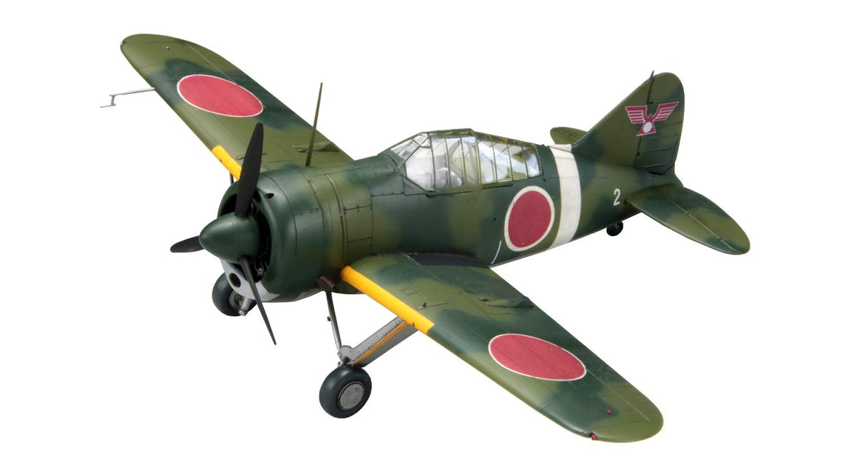 FineMolds 1/48 B-339 Buffalo Japanese Army with Ground Crew & Equipment #1 - Plastic Model Building Kit # 48994