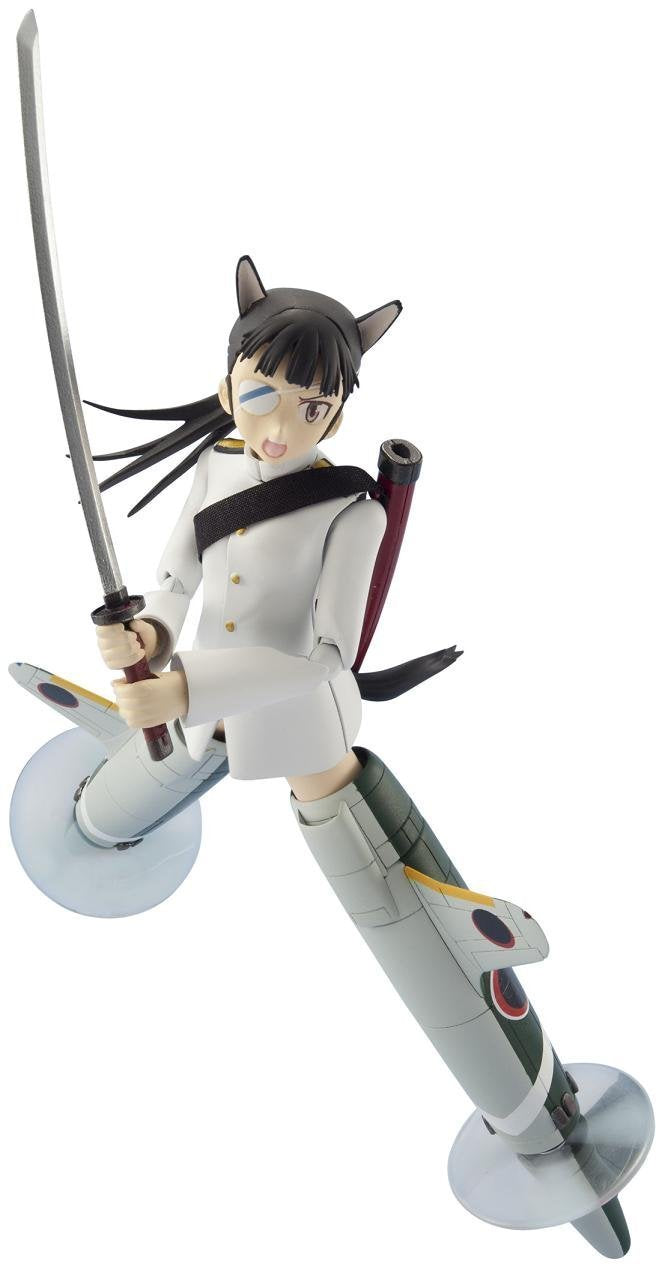 TAMASHII NATIONS Bandai Mio Sakamoto Miyafuji Shin Den Version Strike Witches - Armor Girls Project