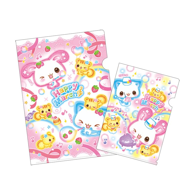 Camio Japan 232827 Clear File Set, Clear File Set, Heisei Fancy