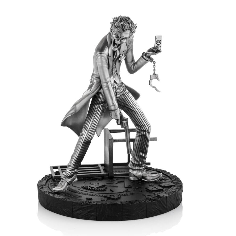 Royal Selangor Hand Finished DC Collection Pewter Joker Statue Gift