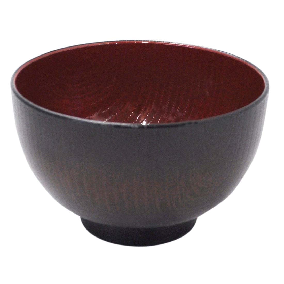 Ishida 67847 PC Soup Bowl, Wood Grain Bowl, Blurred, Dishwasher Safe, Microwave Safe, Made in Japan