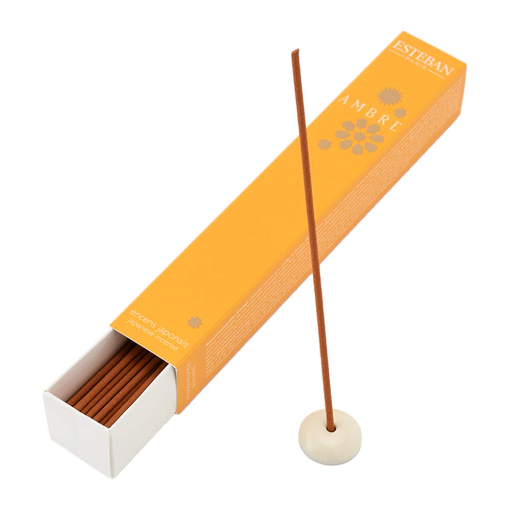 Esteban Amber Sticks, 40 Sticks Incense, Incense, Made in Japan