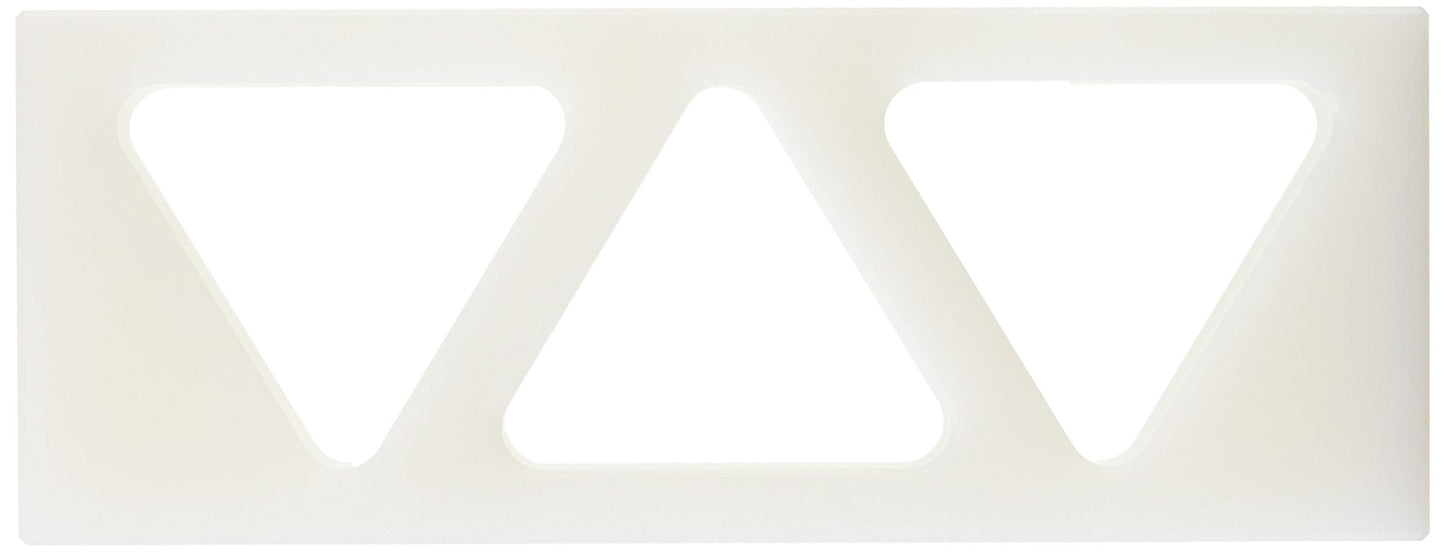 Sumibe Techno Plastic Sumitomo PE Rice Ball Mold (A) Kansai Type, 3 Pieces, Small OA3SO