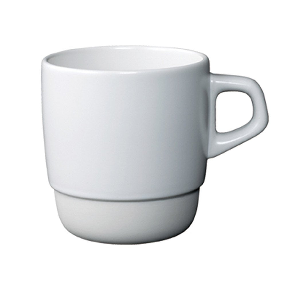KINTO 27657 SCS Stacked Mug, 11.8 fl oz (320 ml), White, Coffee, Microwave and Dishwasher Safe, Coffee Cup