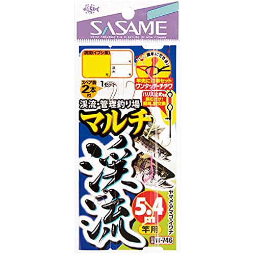 Sasame W-746 W-746 Multi-Stream for 16.4 ft (5.4 m) Rod