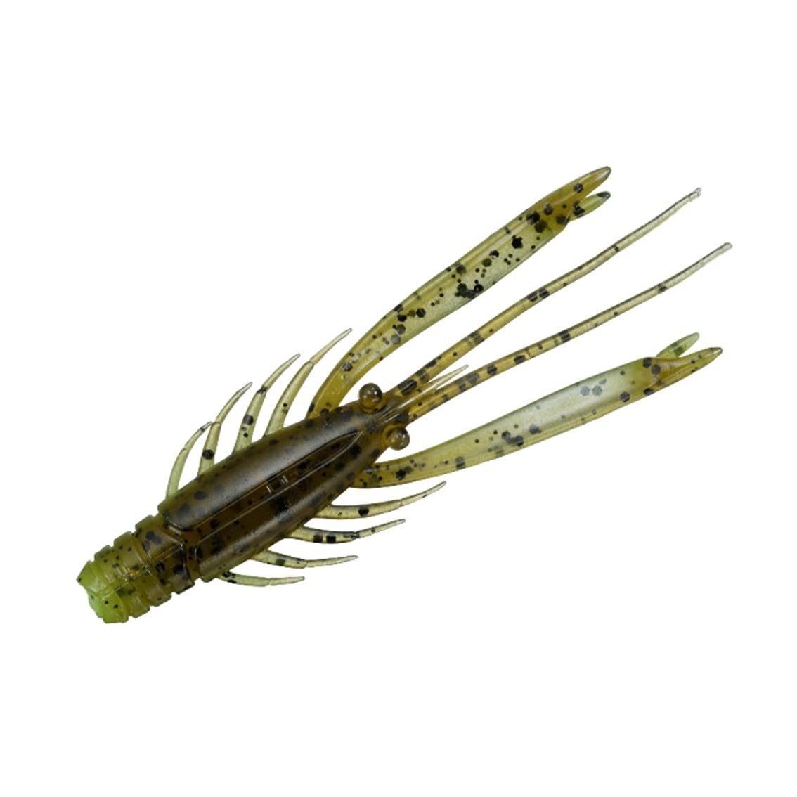 Daiwa Chining/Black Dye/Worm, Silver Wolf, Urban Shrimp 2.8, Gripin Chart