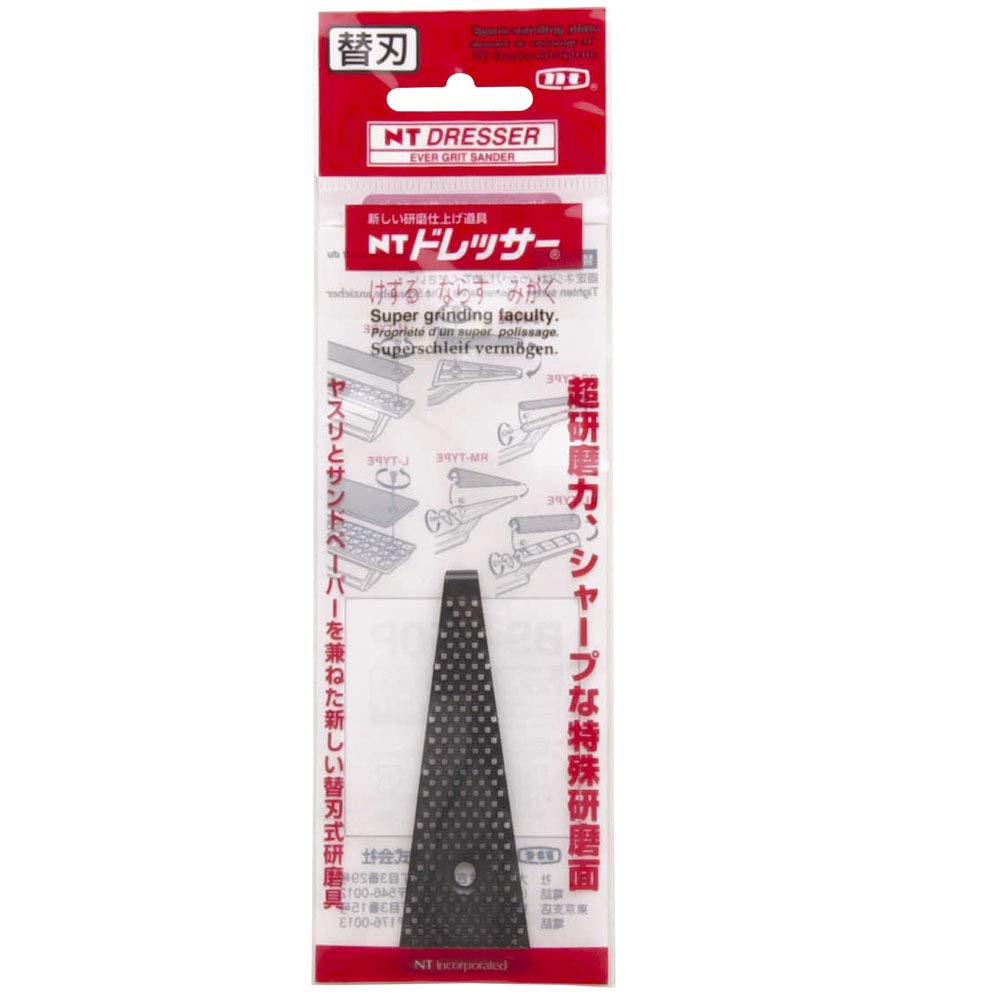 NT Dresser Ever Grit Sander Triangular Shaped Replacement Plate Extra Coarse Grit (M-421P)