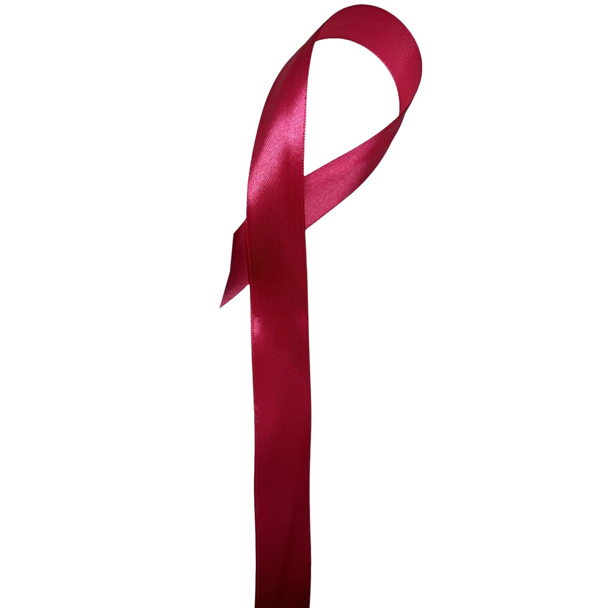 Q-FLA 250620 Ribbon, Handicraft, Glossy Satin Ribbon, 1.0 inches (25 mm), 7.1 inches (181 mm), Handmade, Wrapping, Wrapping, Clothing, Wedding Decoration