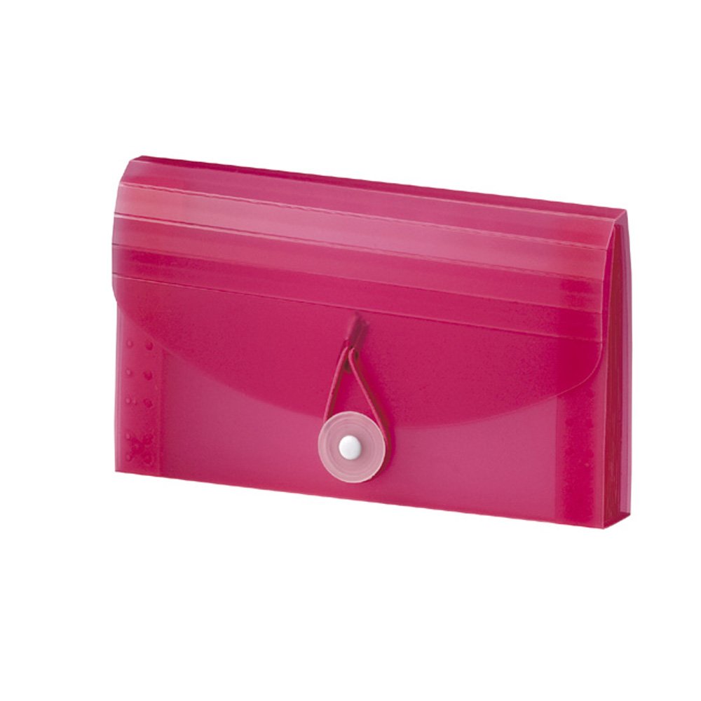 Sekisei MA-2113-20 Semac Document File, Coupon Size, Red