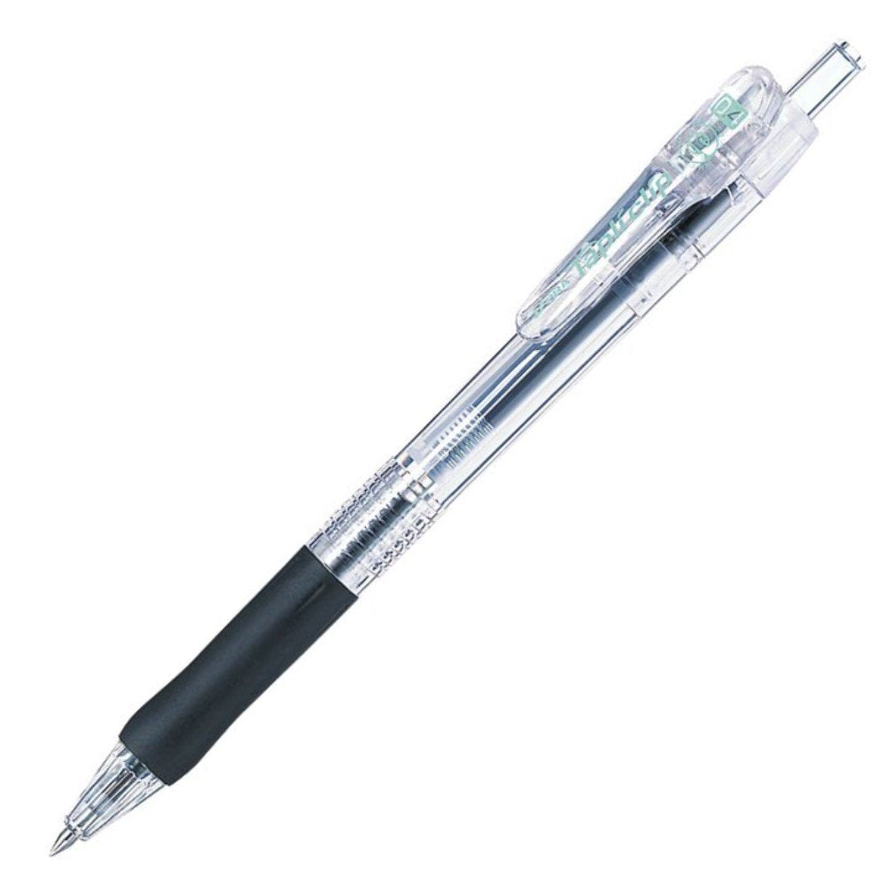 Zebra B-BNH5-BK Oil-Based Ballpoint Pen, Tapri Clip, 0.4, Black, 10 Pieces