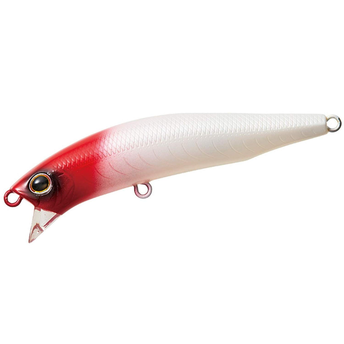 DAIWA Chivas Minnow Moissanite Crosswake Pearl Redhead 75F SSR Lure