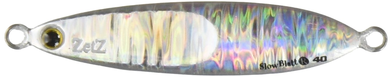 Palms SBR-40/MG-529 Zets Slow Brat R Metal Jig Lure, 1.4 oz (40 g), Clear Magma