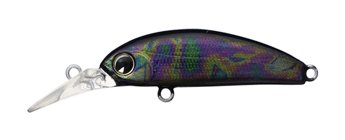 AMS Design (ima) #SU37D-013 Minnow Skari S, Deep, 1.5 inches (37 mm), 0.1 oz (3 g), Titanium Black Lure