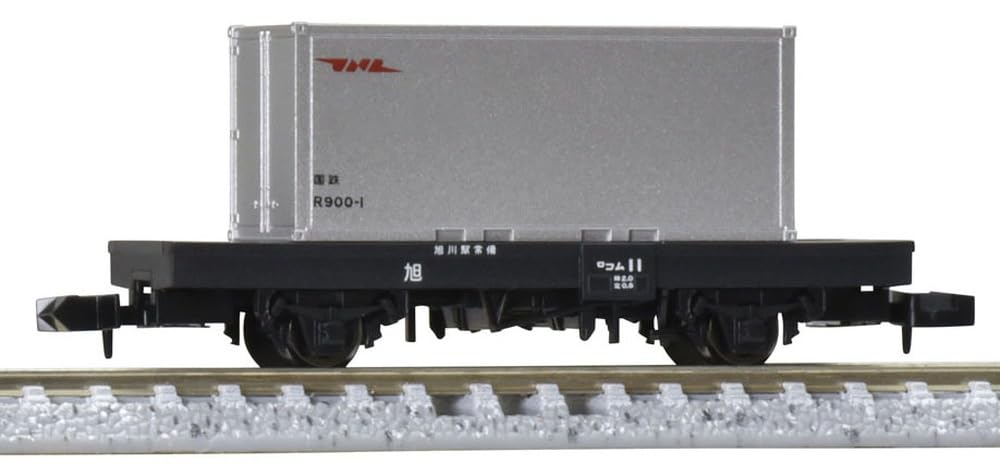 Tomytec 8765 N Gauge JNR Freight Car Com Type 1 Type with 20ft Refrigerated Container Railway Model Freight Car