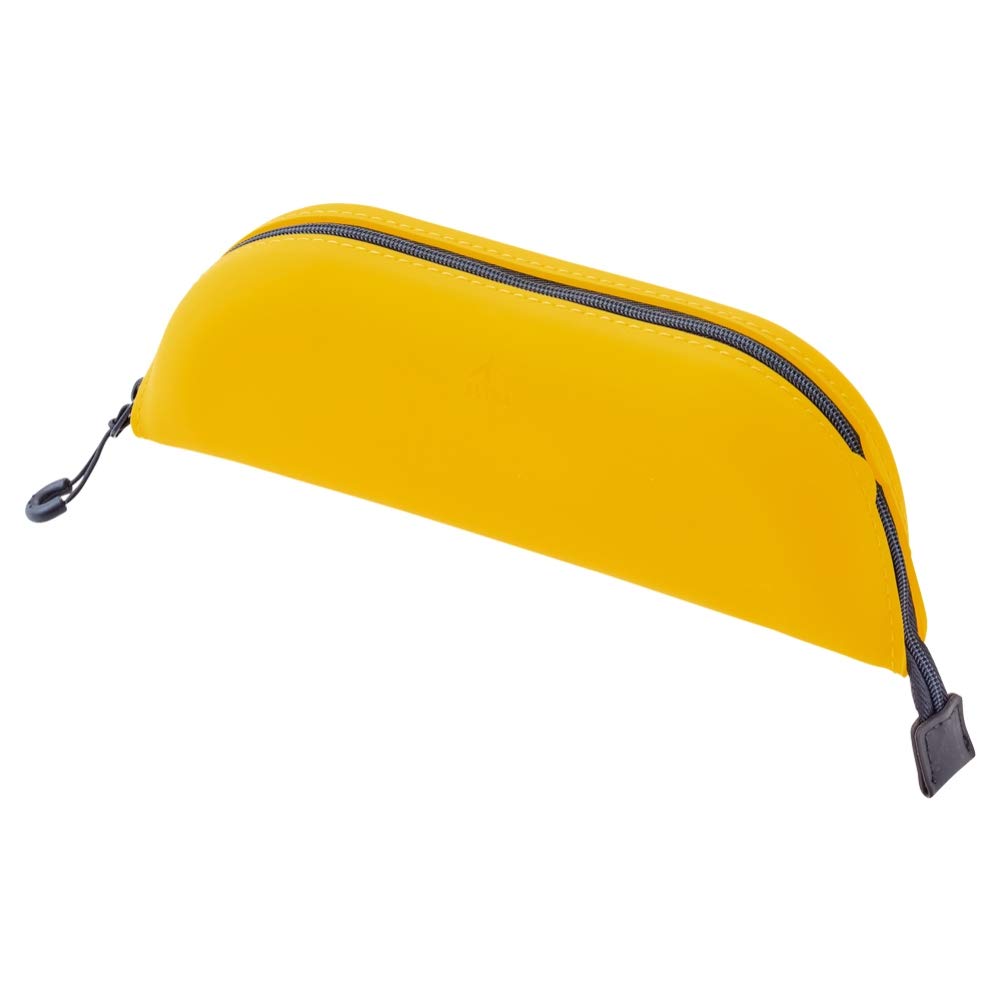 Lihit Lab A7762-5 Tray Pen Case, L, Yellow