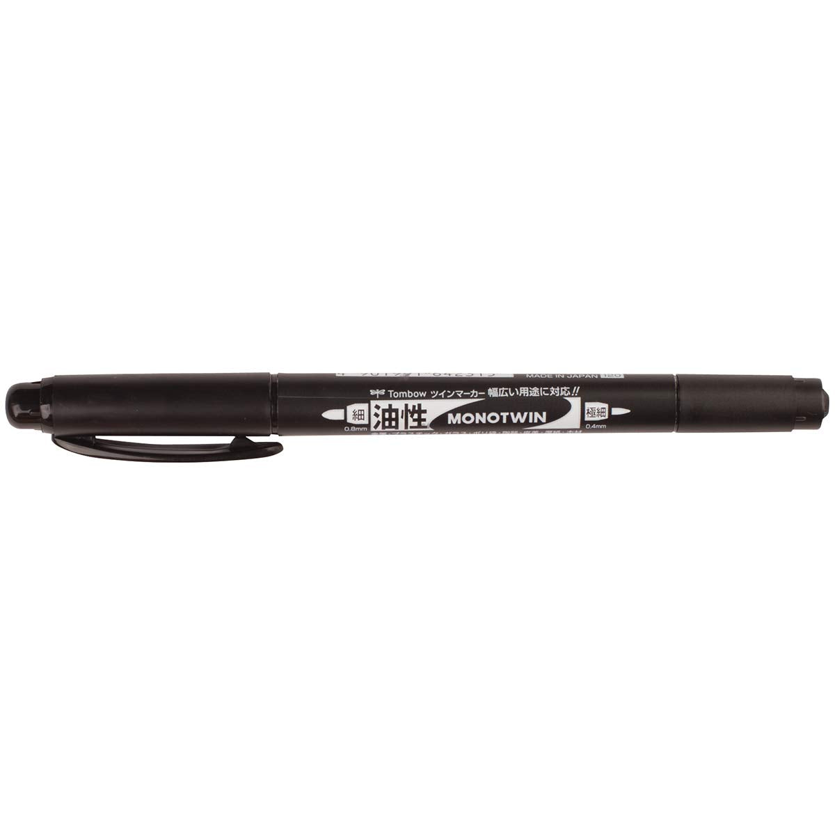 Tombow 56500 Mono Twin Tip Permanent Marker-Black, Black