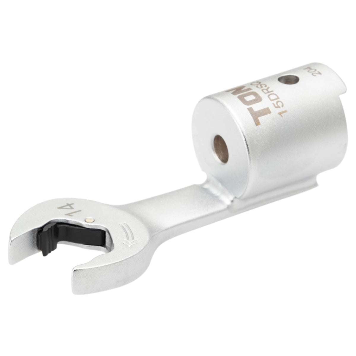 TONE Quick Spanner Head for Replaceable Torque Wrenches 15DRSQ-14 φ0.6 inches (15 mm), 2 Sides Width 0.5 inches (14 mm)