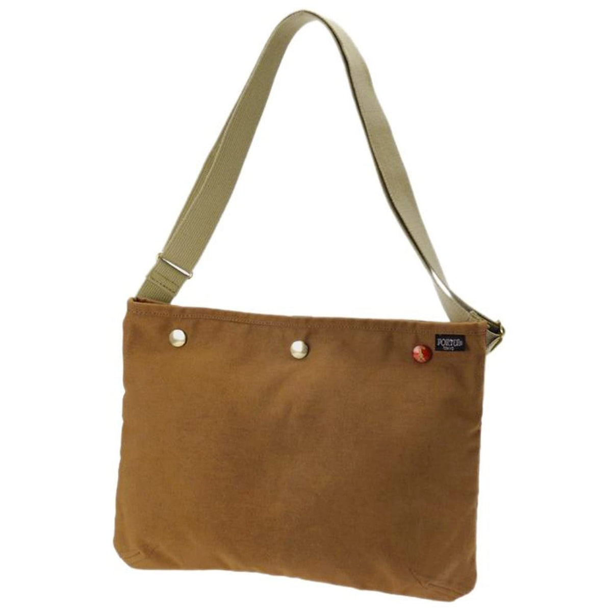 Porter Coppi Shoulder Bag Yoshida Bag (1. Camel), 1. Camel, W32.5・H23・D1cm
