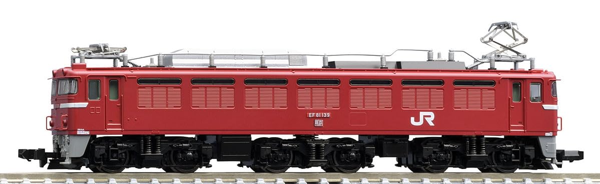 TOMYTEC 7173 N Gauge JR EF81 Type JR East Specifications Double Headed Coupler 7173 Railway Model Electric Locomotive